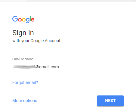 Đăng nhập Gmail